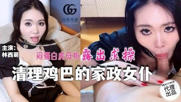 清理鸡巴的家政女仆