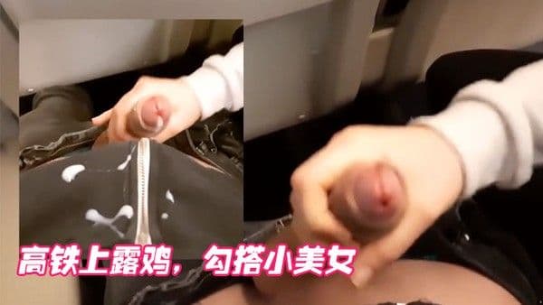 高铁.上.露.鸡勾搭.小美女