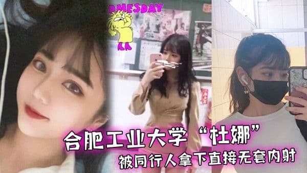合肥工业大学杜娜独自去旅行被同行人拿下直接.无套内射