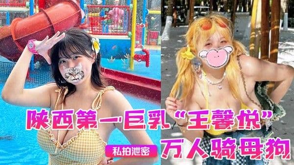私拍泄密陕西第一 巨乳王馨悦小小年纪已是万人骑母狗一对大奶子就像奶牛一般