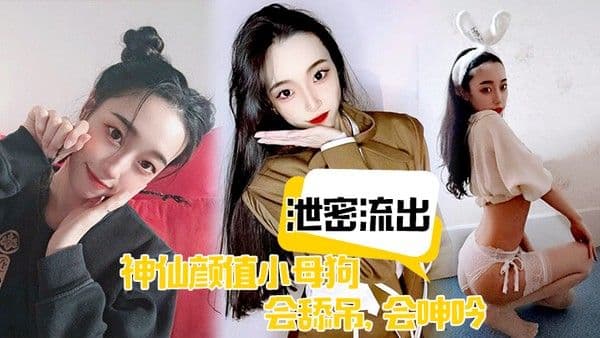 泄密流出神仙颜值小母狗.会舔吊会呻吟无套插入后艹爽了便是臣服