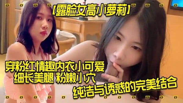 露脸女高小萝莉.穿粉红情趣内衣小可爱细长美腿粉嫩小穴纯洁与诱惑的完美结合外人眼中乖乖女其实是小母狗