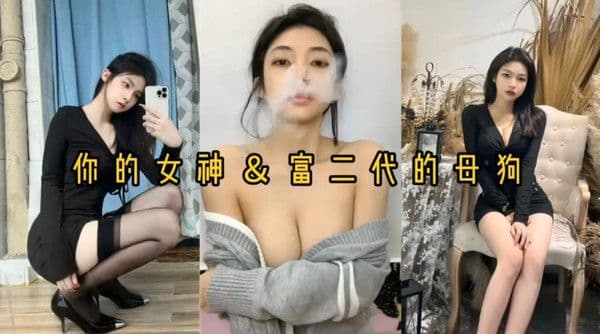 自拍泄密.反差婊女神母狗被富二代压在身下猛操