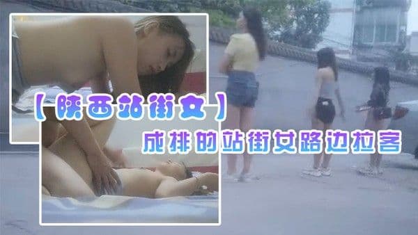 陕.西站街女成排的站街女路边拉客选个嫩妹进屋看看逼就是干